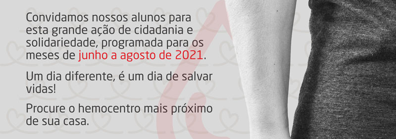Um dia diferente - Doação de sangue