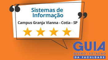 Curso de SI - 4 estrelas Guia Estadão | Quero Educação