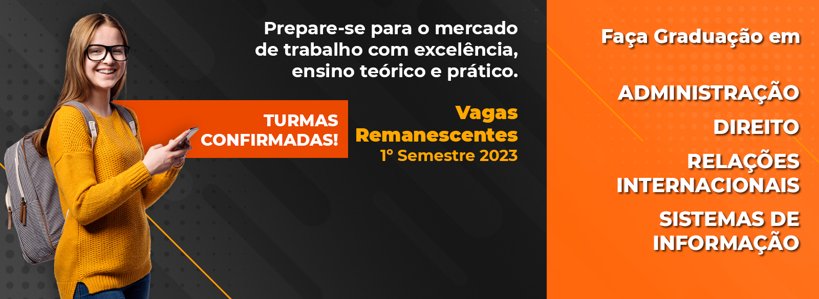 Vagas Remanescentes 2023 - 1º semestre