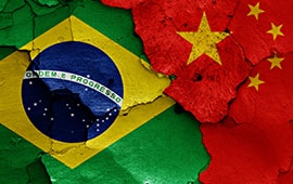 A presença da China no mundo e no Brasil